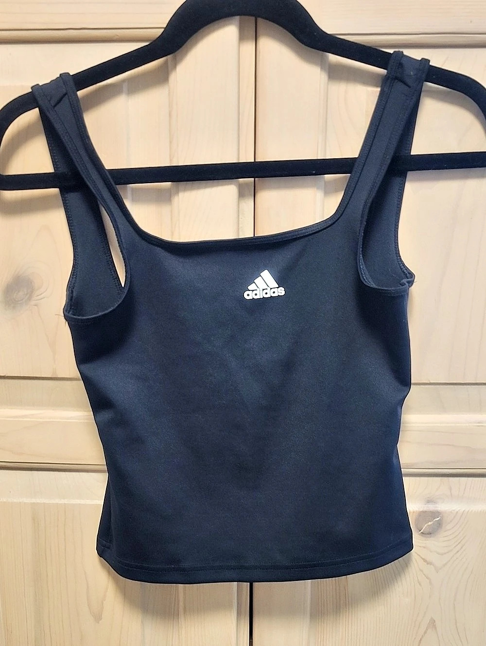 adidas Black Athletic Tank Top Size XS Like New